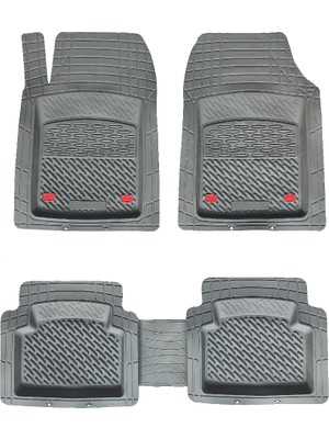 Safir Toyota Yarıs 2020 Model 3D Havuzlu Paspas Full Gri