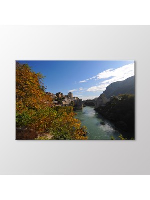 Arty Tablo Mostar Köprüsü Tablo