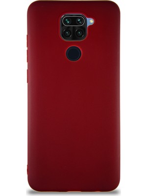 Caseart Xiaomi Redmi Note 9 Kılıf Soft Premier Renkli Silikon Kapak - Mürdüm