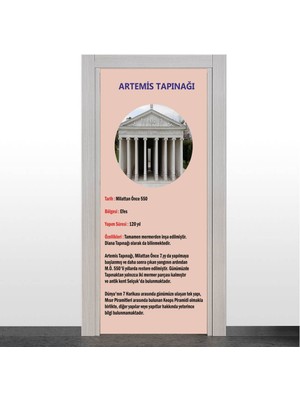 Okularenkkat Dünyanın 7 Harikası - Artemis Tapınağı Kapı Giydirme