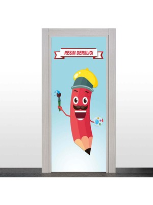 Okularenkkat Resim Dersliği Kapı Giydirme