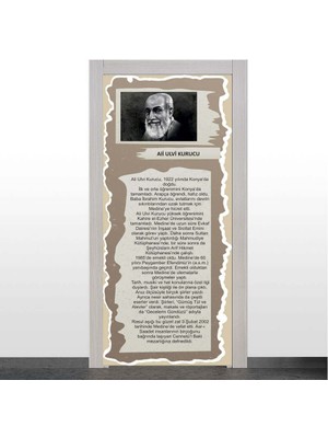 Okularenkkat Ali Ulvi Kurucu Kapı Giydirme