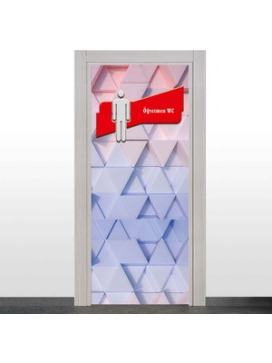 Okularenkkat Erkek Öğretmen Wc Kapı Giydirme