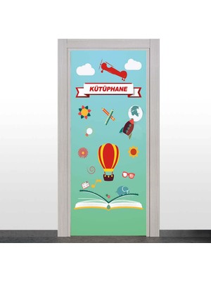 Okularenkkat Kütüphane Kapı Giydirme