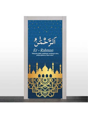 Okularenkkat Esma-Ül Hüsna Kapı Giydirme 1