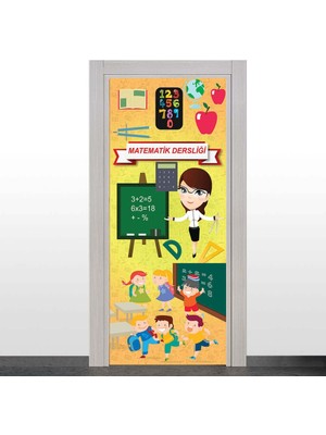 Okularenkkat Matematik Sınıfı Kapı Giydirme 2