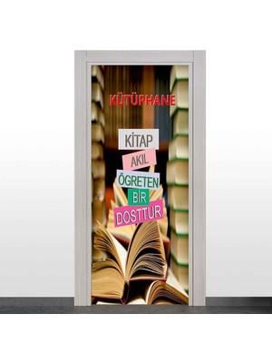 Okularenkkat Kütüphane Kapı Giydirme