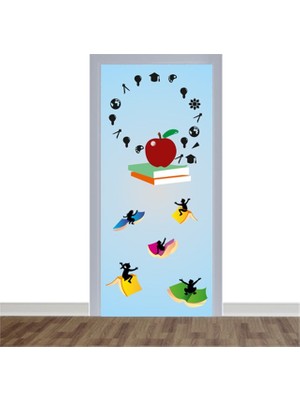 Okularenkkat Kütüphane Kapı Giydirme 1