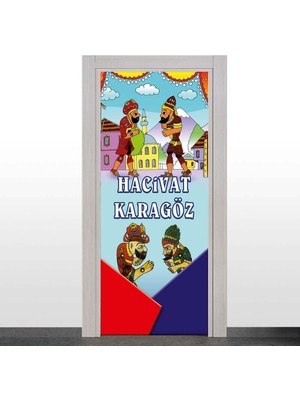 Okularenkkat Hacivat - Karagöz Kapı Giydirme