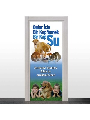 Okularenkkat Merhamet Temalı Kapı Giydirme