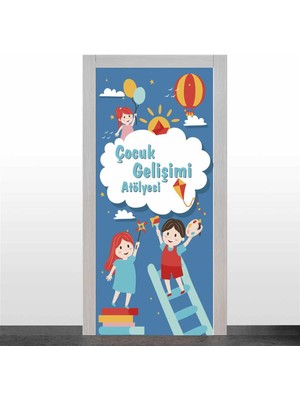 Okularenkkat Çocuk Gelişim Atölyesi Kapı Giydirme