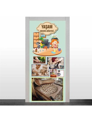 Okularenkkat Yaşam ve Beceri Atölyesi Kapı Giydirme