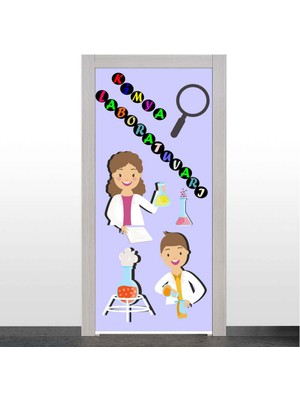 Okularenkkat Kimya Laboratuvarı Kapı Giydirme