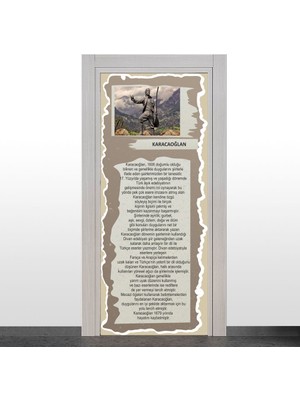 Okularenkkat Türk Büyükleri Kapı Giydirme (Karacaoğlan)