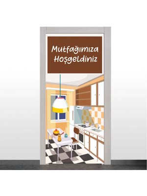 Okularenkkat  Mutfağımıza Hoşgeldiniz ( Mutfak Kapı Giydirme )