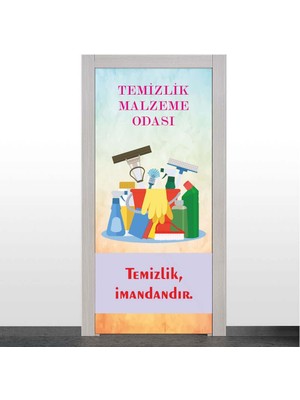 Okularenkkat Temizlik Malzeme Odası Kapı Giydirme