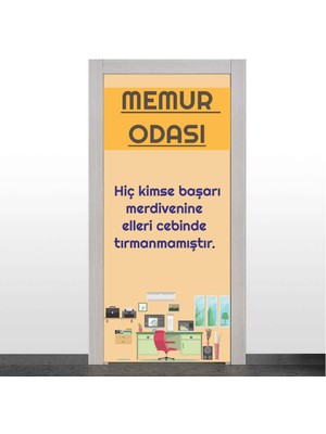 Okularenkkat Memur Odası Kapı Giydirme