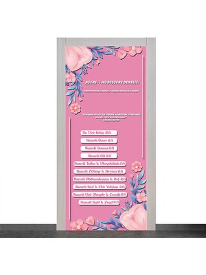 Okularenkkat Aşere-I Mübeşşere Dersliği Kapı Giydirme