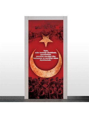 Okularenkkat Bayrak Kapı Giydirme