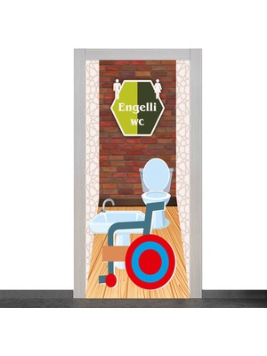 Okularenkkat Engelli Wc Kapı Giydirme