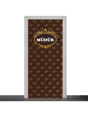 Okularenkkat Müdür Odası Kapı Giydirme