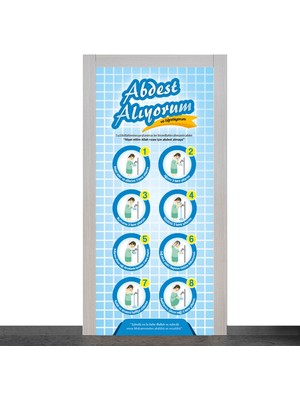 Okularenkkat Abdesthane Kapısı / Abdest Alıyorum