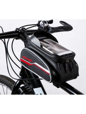 ForteGT 6 Inç Su Geçirmez Dokunmatik Ekran Bisiklet Kadro Üstü Çanta