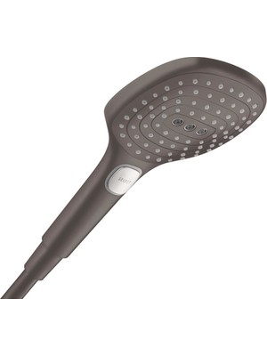 Hansgrohe Raindance Select E El Duşu 120 3 jet Mat Siyah Krom