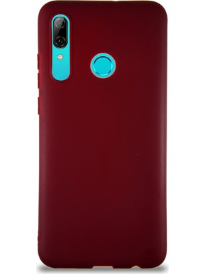 Case World Huawei P Smart 2019 Kılıf Soft Premier Renkli Silikon Kapak - Mürdüm