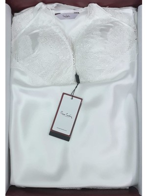 Pierre Cardin Saten Kadın Çeyizlik Altılı Pijamalı Takım 6335