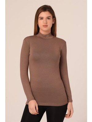 Disentis Modest Yarım Balıkçı Uzun Kollu Viskon Vizon Body