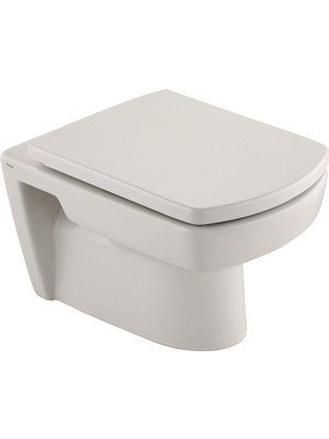 Kale Basıcs Asma Klozet Taharet Delıklı + Klozet Kapak