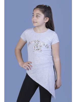 Toontoy Kız Çocuk T-Shirt What Baskı