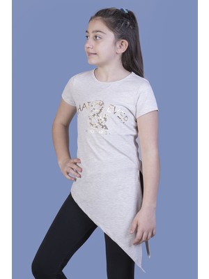 Toontoy Kız Çocuk T-Shirt What Baskı