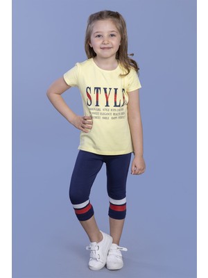 Toontoy Kız Çocuk Taytlı Takım