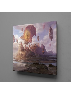 Technopa Gökyüzündeki Şatolar 40 x 40 cm