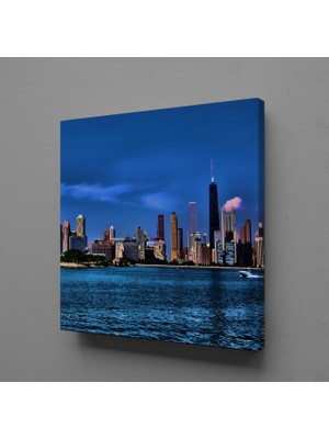 Technopa Yüksek Binalar ve Deniz 120X120CM