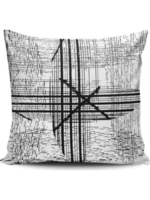 Alkan Homes Kırlent Dünyası Modern Desenli Dijital Baskılı Kırlent Kılıfı