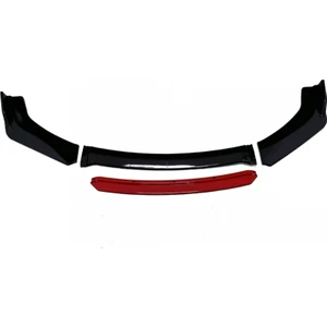 Citroen C4 4 Parça Lip Kırmızı