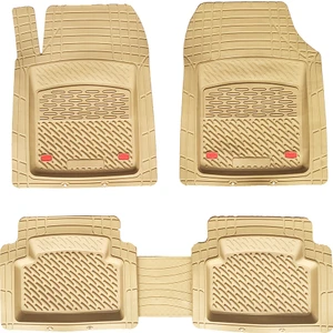 Skoda Octavıa 2014 Model 3D Havuzlu Paspas Full Bej