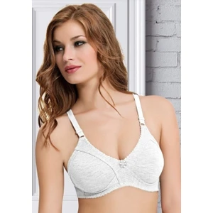 Nbb Kadın Beyaz  351 Penye Pamuklu Toparlayıcı Sütyen
