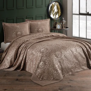 Bir Home  Valeron Pano Şönil Çift Kişilik Yatak Örtüsü