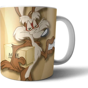 Wile E. Coyote Çakal Road Runner Kupa Bardak Model 1