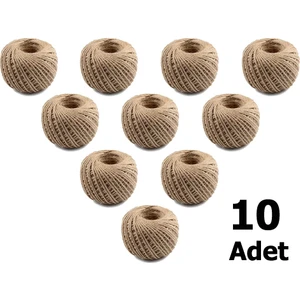 10 Adet, Jüt Ipi, Halat Ip, Hasır Ipi, Çuval Ipi, Kırnap Ip