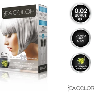 SEA COLOR 0.02  Gümüş Gri Set Boya