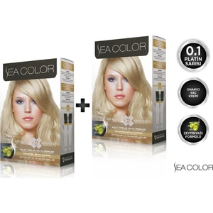SEA COLOR 0.1  Platin Sarısı 2'li Set Boya
