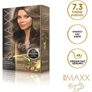 MAXX DELUXE BEAUTY EXPERT 7.3  Fındık Kabuğu Set Boya