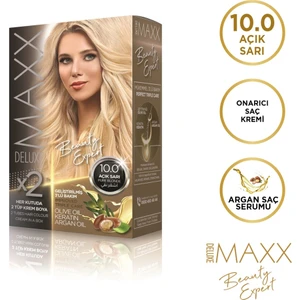 MAXX DELUXE BEAUTY EXPERT 10.0  Açık Sarı Set Boya