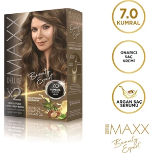 MAXX DELUXE BEAUTY EXPERT 7.0  Kumral Set Boya