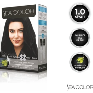 SEA COLOR 1.0  Siyah Set Boya